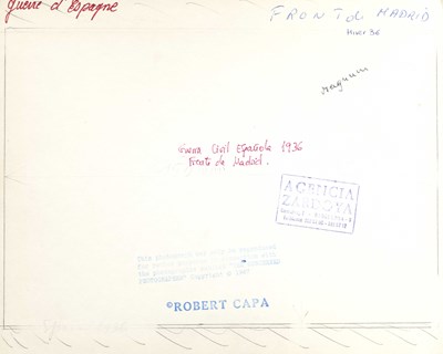 Lot 57 - ROBERT CAPA (1913–1954)