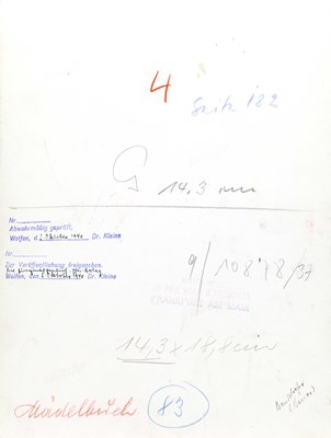 Lot 67 - PAUL WOLFF (1887–1951)