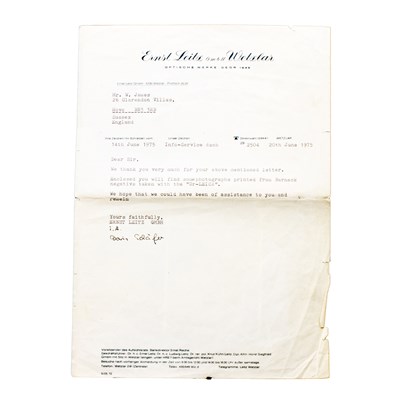 Lot 3 - Oscar Barnack UR-Leica Photographs