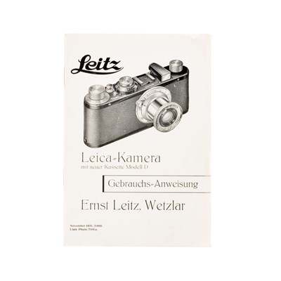 Lot 22 - Leica II Mod.D black