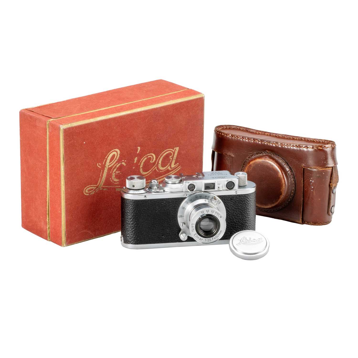 Lot 24 - Leica II Mod.D chrome