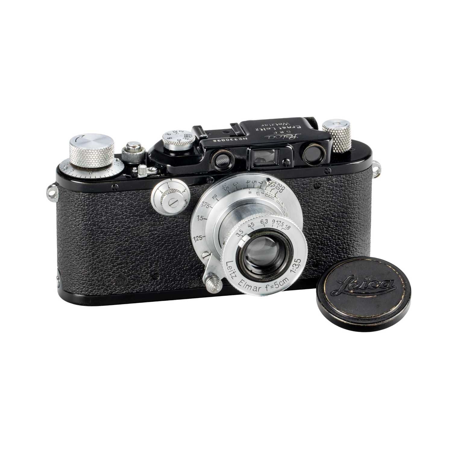 Lot 31 - Leica III Mod.F Black/Chrome