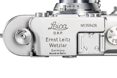Lot 39 - Leica IIIa 'Monté en Sarre
