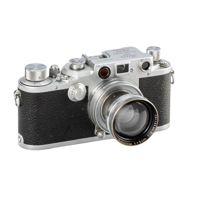 Lot 45 - Leica IIIc Luftwaffen-Eigentum