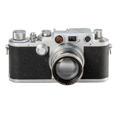 Lot 45 - Leica IIIc Luftwaffen-Eigentum