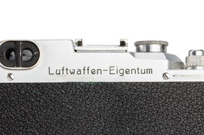 Lot 45 - Leica IIIc Luftwaffen-Eigentum