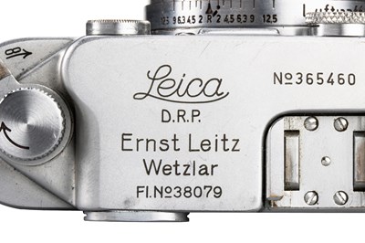 Lot 45 - Leica IIIc Luftwaffen-Eigentum
