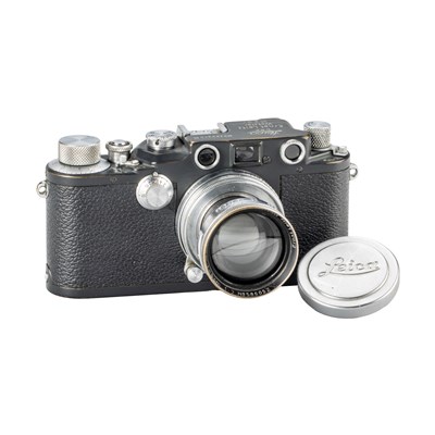 Lot 48 - Leica IIIc K grey HEER