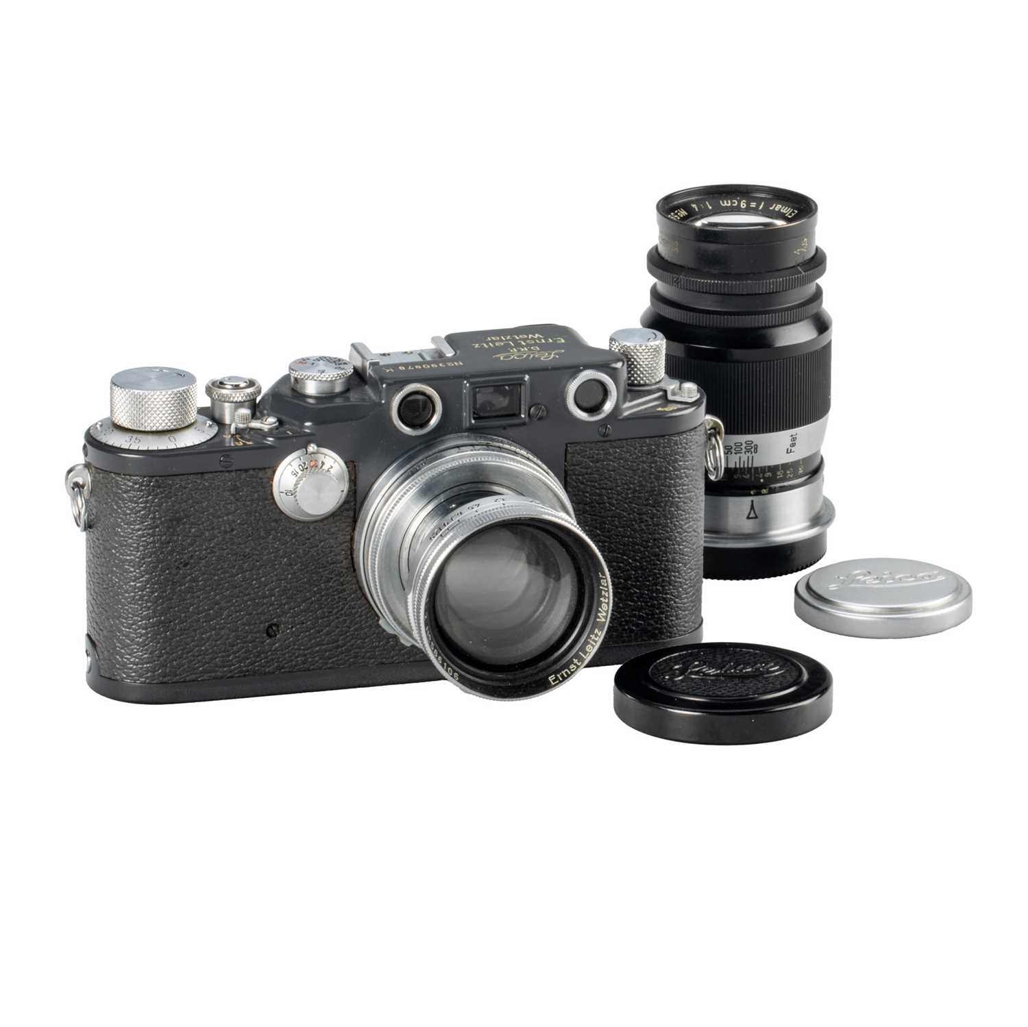 Lot 49 - Leica IIIc K grey “U.S.A. O.M.G.U.S – 3”