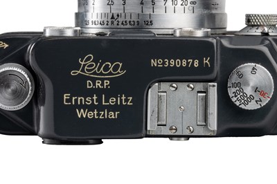 Lot 49 - Leica IIIc K grey “U.S.A. O.M.G.U.S – 3”