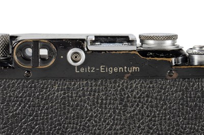 Lot 56 - Leica IIIc Black 'Leitz-Eigentum'