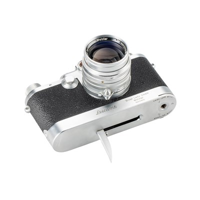 Lot 65 - Leica IIIf Black Dial outfit