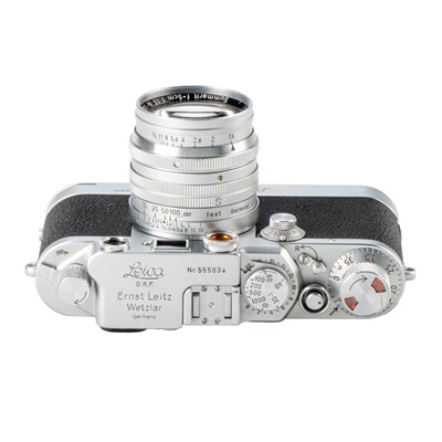Lot 65 - Leica IIIf Black Dial outfit
