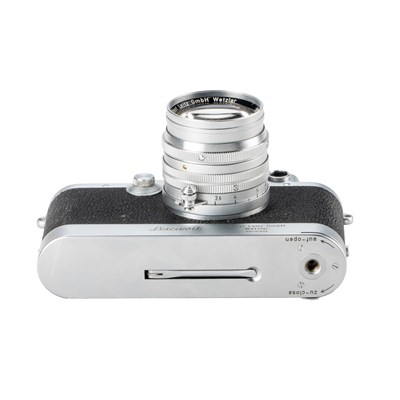 Lot 65 - Leica IIIf Black Dial outfit