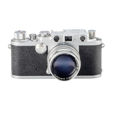 Lot 66 - Leica IIIf Black Dial ELC