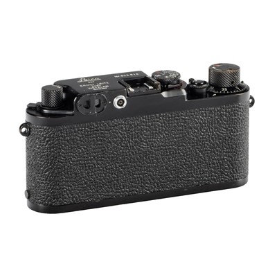 Lot 71 - Leica IIIf black paint Swedish Army