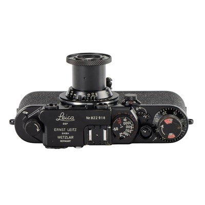 Lot 71 - Leica IIIf black paint Swedish Army