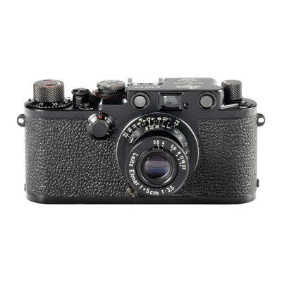 Lot 71 - Leica IIIf black paint Swedish Army