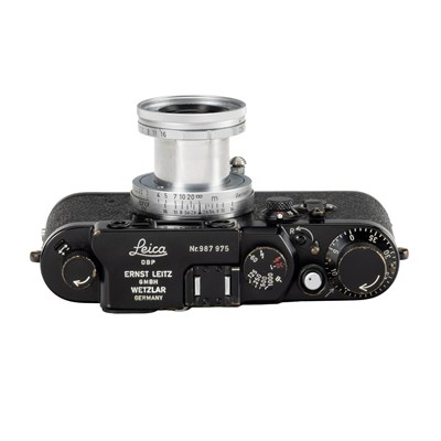 Lot 78 - Leica IIIg black 'Swedish Military'
