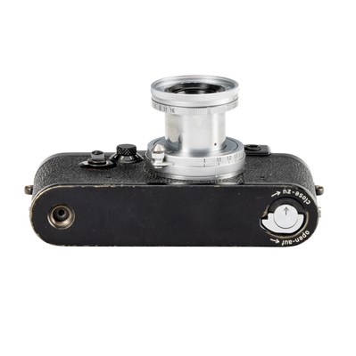 Lot 78 - Leica IIIg black 'Swedish Military'