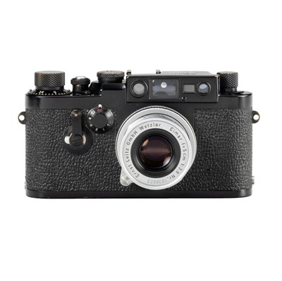 Lot 78 - Leica IIIg black 'Swedish Military'