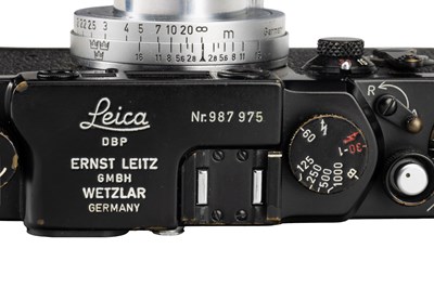 Lot 78 - Leica IIIg black 'Swedish Military'