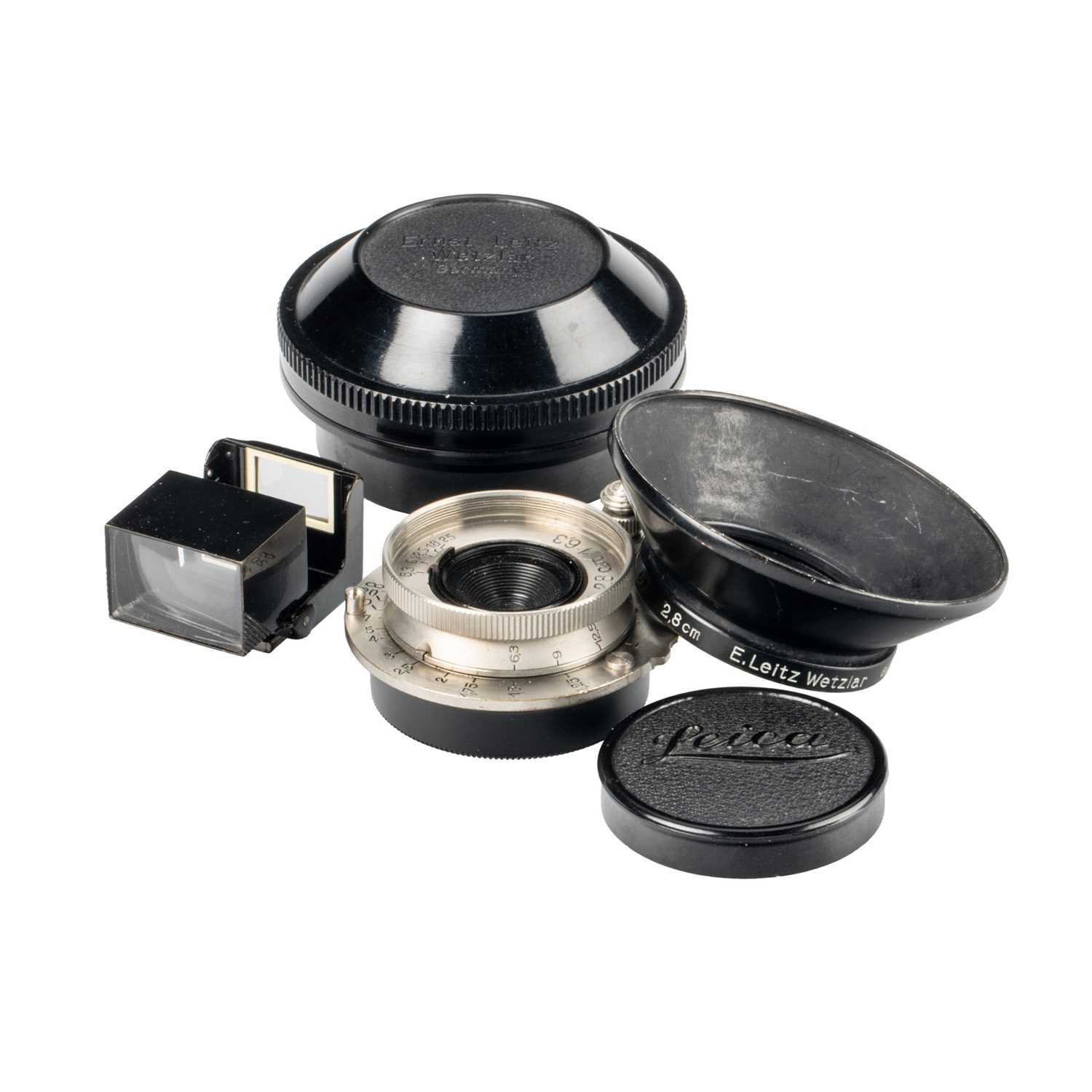 Lot 81 - Leitz Hektor 6.3/28mm nickel