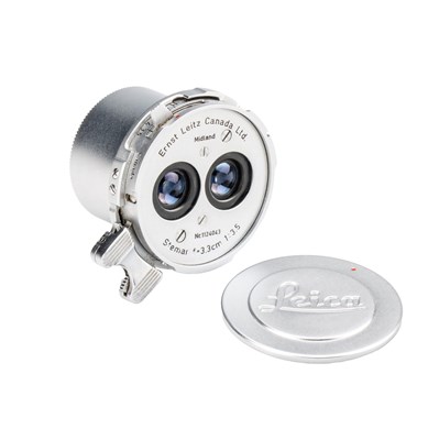 Lot 85 - Leitz Canada OIRZO Stemar 3.5/3.3cm Stereo outfit