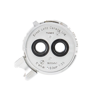 Lot 85 - Leitz Canada OIRZO Stemar 3.5/3.3cm Stereo outfit