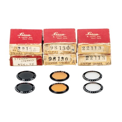 Lot 86 - Leitz Stemar Filter (various)