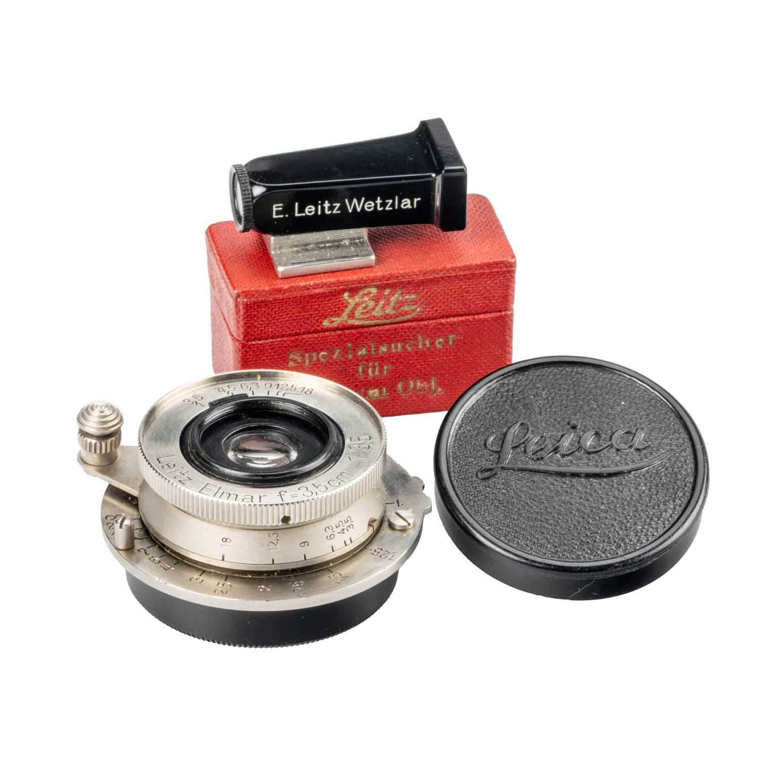 Lot 89 - Leitz Elmar 3.5/3.5cm nickel