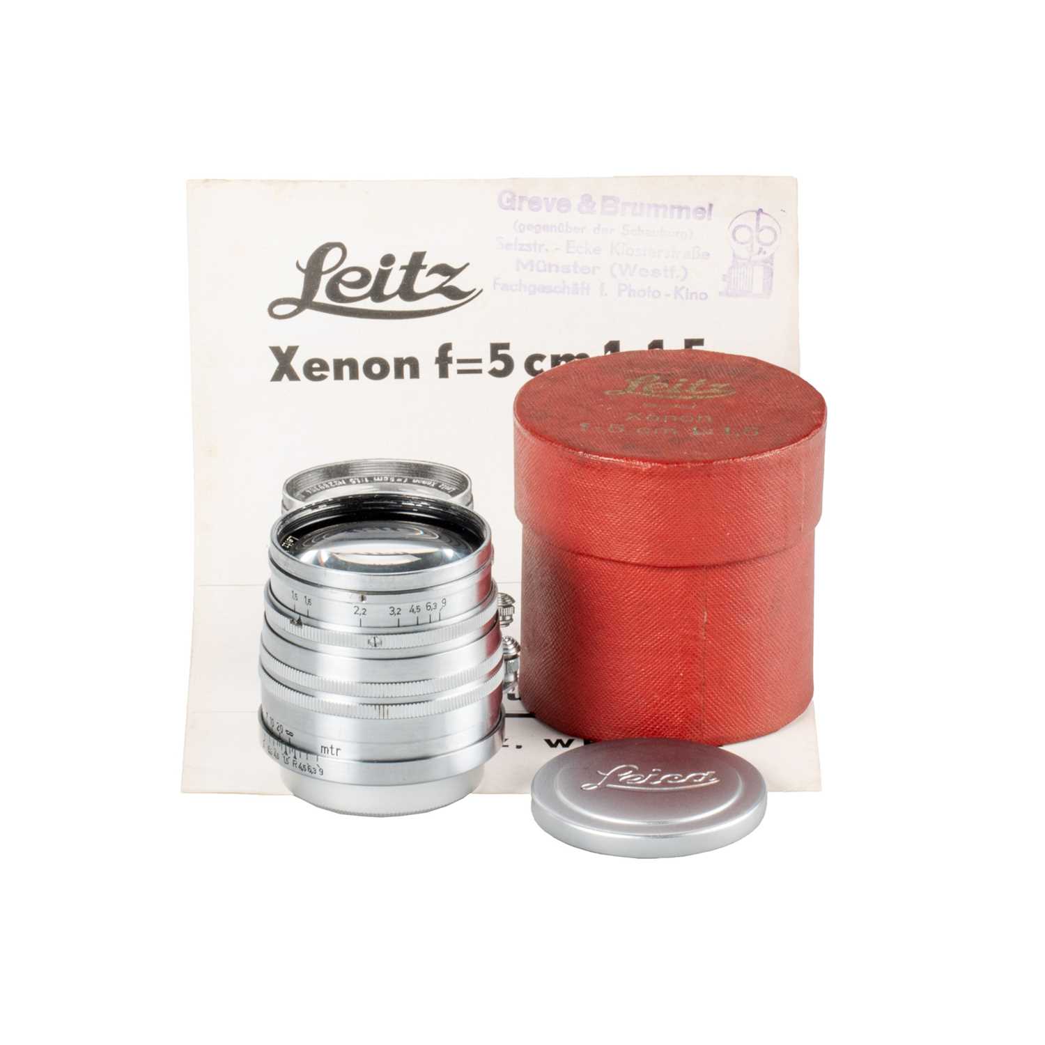 Lot 97 - Leitz Xenon 1.5/5cm