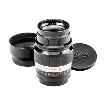 Lot 107 - Leitz Hektor 1.9/7.3cm black/nickel