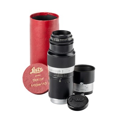 Lot 118 - Leitz Hektor 4.5/13.5cm black/chrome