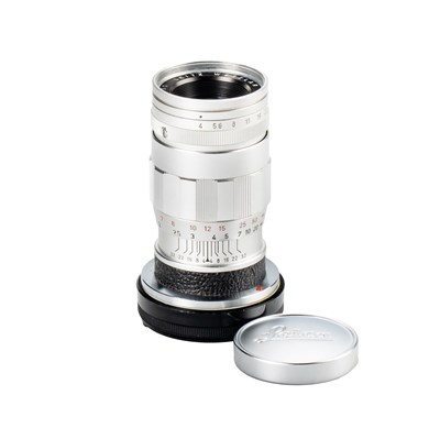 Lot 137 - Leitz Elmar 4/90mm 3-element