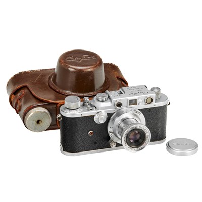 Lot 222 - Chiyotax Camera Company Ltd. ChiyoTax Model-IIIf 1.Type + Reise 3.5/5cm