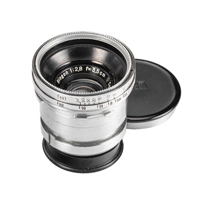 Lot 243 - Carl Zeiss Jena f. Contaflex TLR Biogon 2.8/35mm