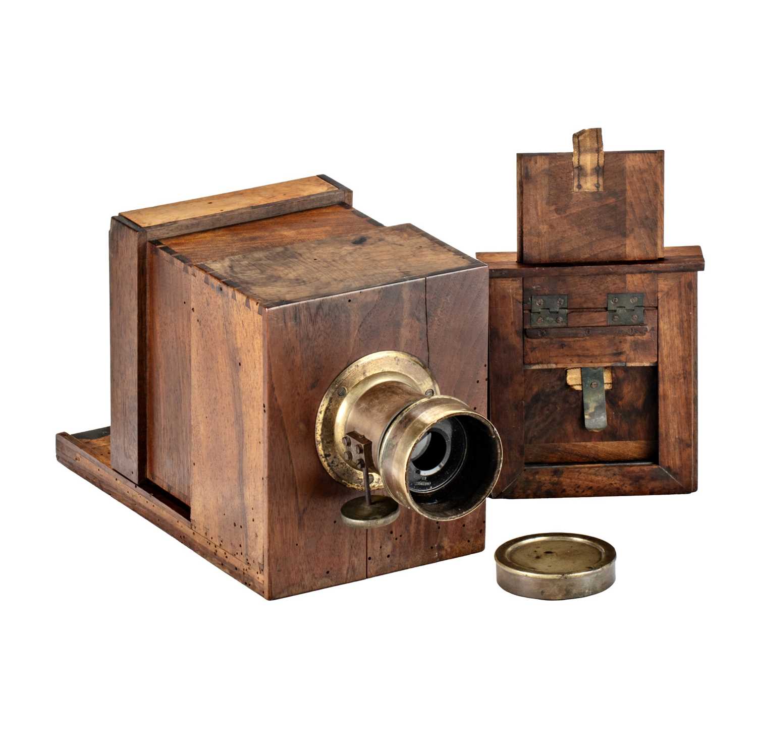 Lot 258 - Charles Chevalier Daguerreotype Camera 1/4 Plate