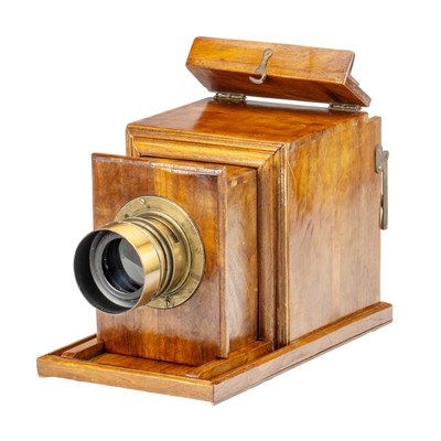 Lot 259 - (German or French) Sliding Box Wet-Plate Camera