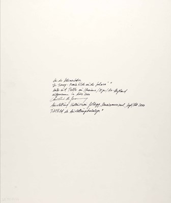 Lot 6 - CHRISTINE DE GRANCY (1942–2025)