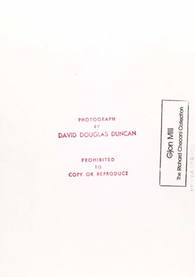 Lot 45 - DAVID DOUGLAS DUNCAN (1916–2018)