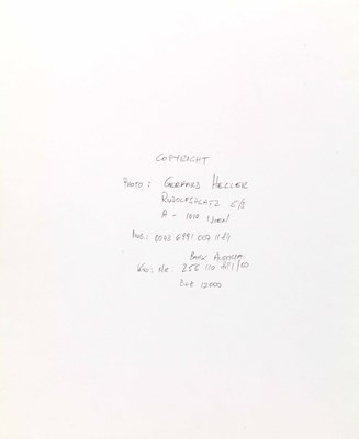 Lot 64 - GERHARD HELLER (1947–2017)