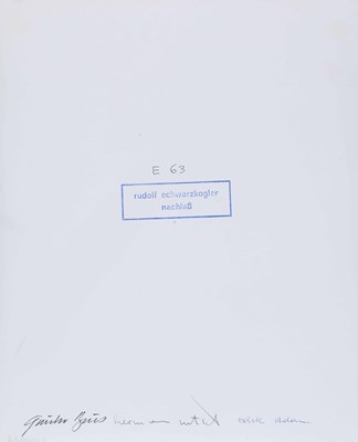 Lot 146 - RUDOLF SCHWARZKOGLER (1940–1969)