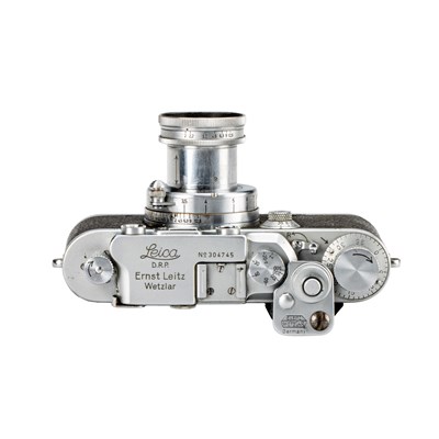 Lot 16 - Leica III Mod.F chrome + BUNOO Flash