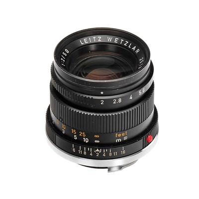 Lot 44 - Leitz Summicron 2/50mm Black 11817