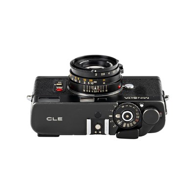 Lot 73 - Minolta CLE + M-Rokkor 2/40mm + 2.8/28mm