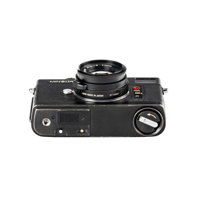 Lot 73 - Minolta CLE + M-Rokkor 2/40mm + 2.8/28mm
