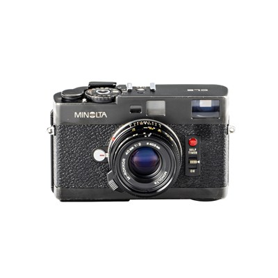 Lot 73 - Minolta CLE + M-Rokkor 2/40mm + 2.8/28mm
