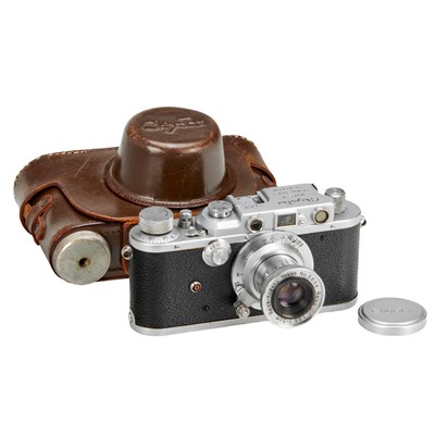 Lot 79 - Chiyotax Camera Company Ltd. ChiyoTax Model-IIIf 1.Type + Reise 3.5/5cm