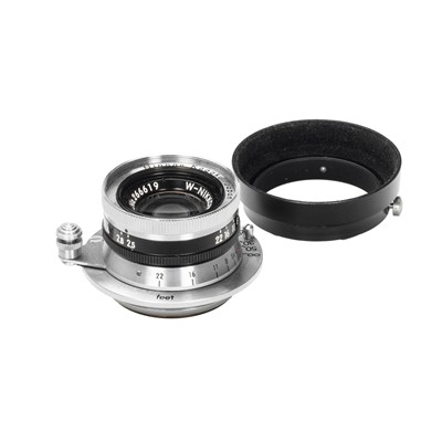 Lot 98 - Nippon Kogaku Tokyo f. M39 W-Nikkor 2.5/3.5cm